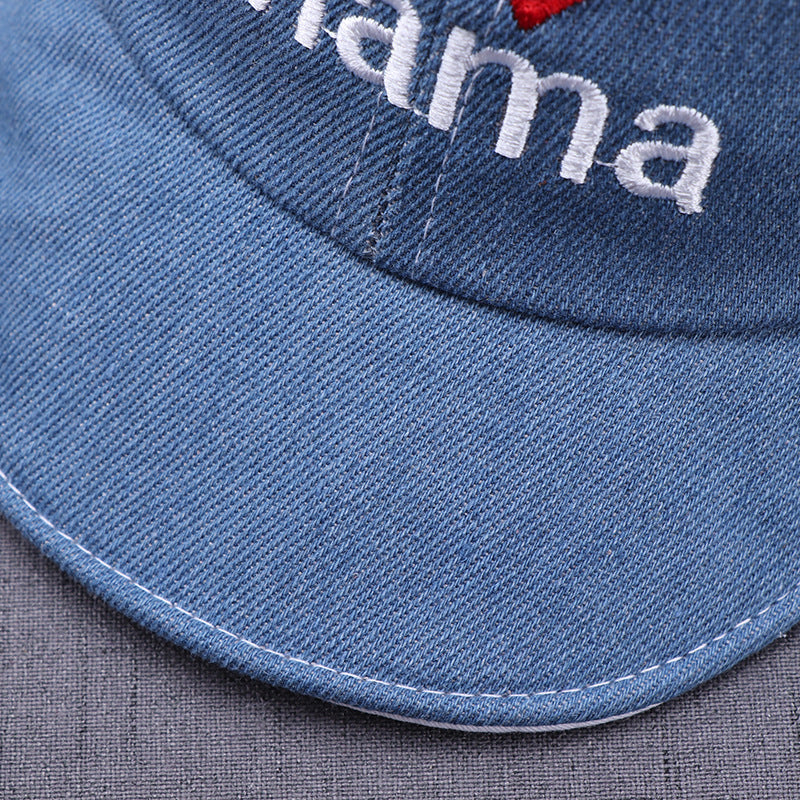 Sombrero Sol Bebé Bordado - Gorro Protección Solar Infantil Love - Huellitas de Vida