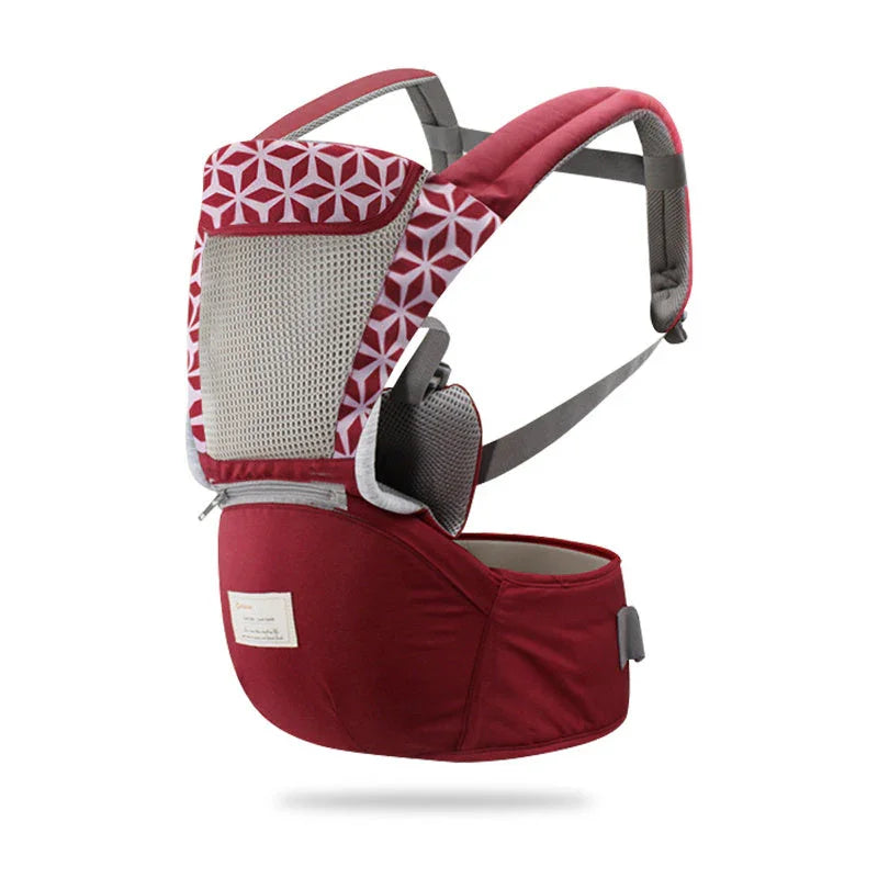 Portabebé Multifuncional Ergonómico - Cinturón de Cadera Cómodo - Huellitas de Vida