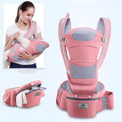 Portabebés Ergonómico 3 en 1 - Mochila Portabebé Canguro Frontal - Huellitas de Vida
