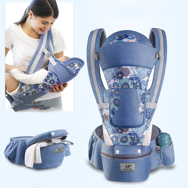 Portabebés Ergonómico 3 en 1 - Mochila Portabebé Canguro Frontal - Huellitas de Vida