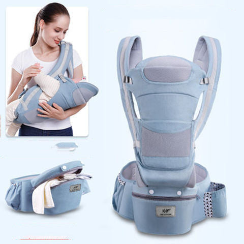 Portabebés Ergonómico 3 en 1 - Mochila Portabebé Canguro Frontal - Huellitas de Vida