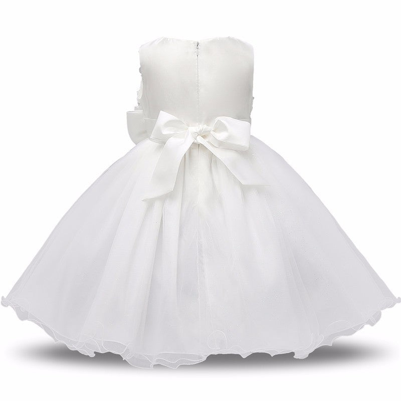Vestido Princesa Tutú Niñas - Vestido Fiesta Boda Cumpleaños - Huellitas de Vida