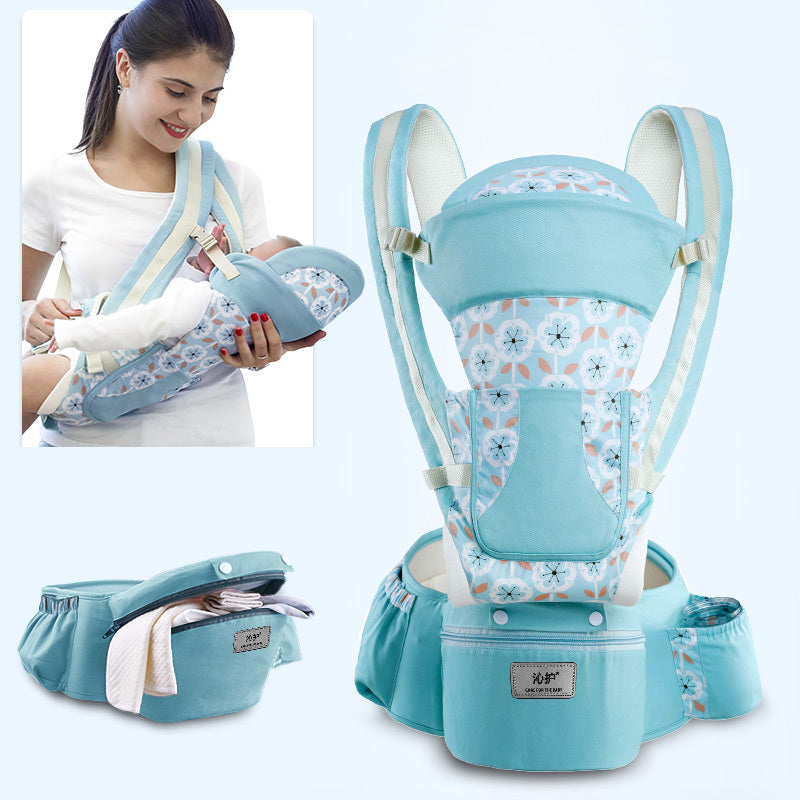Portabebés Ergonómico 3 en 1 - Mochila Portabebé Canguro Frontal - Huellitas de Vida