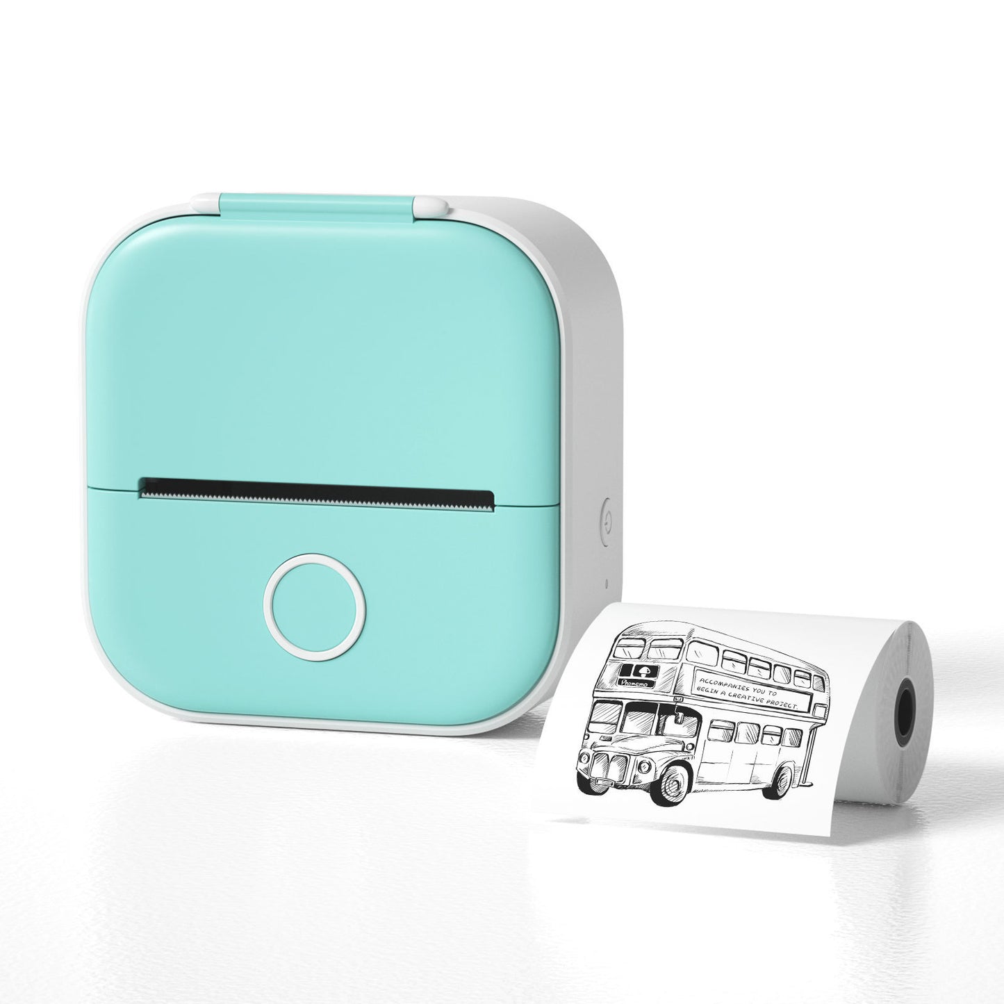 Impresora Térmica Portátil Mini - Impresora Etiquetas Bluetooth Estudiantes - Huellitas de Vida
