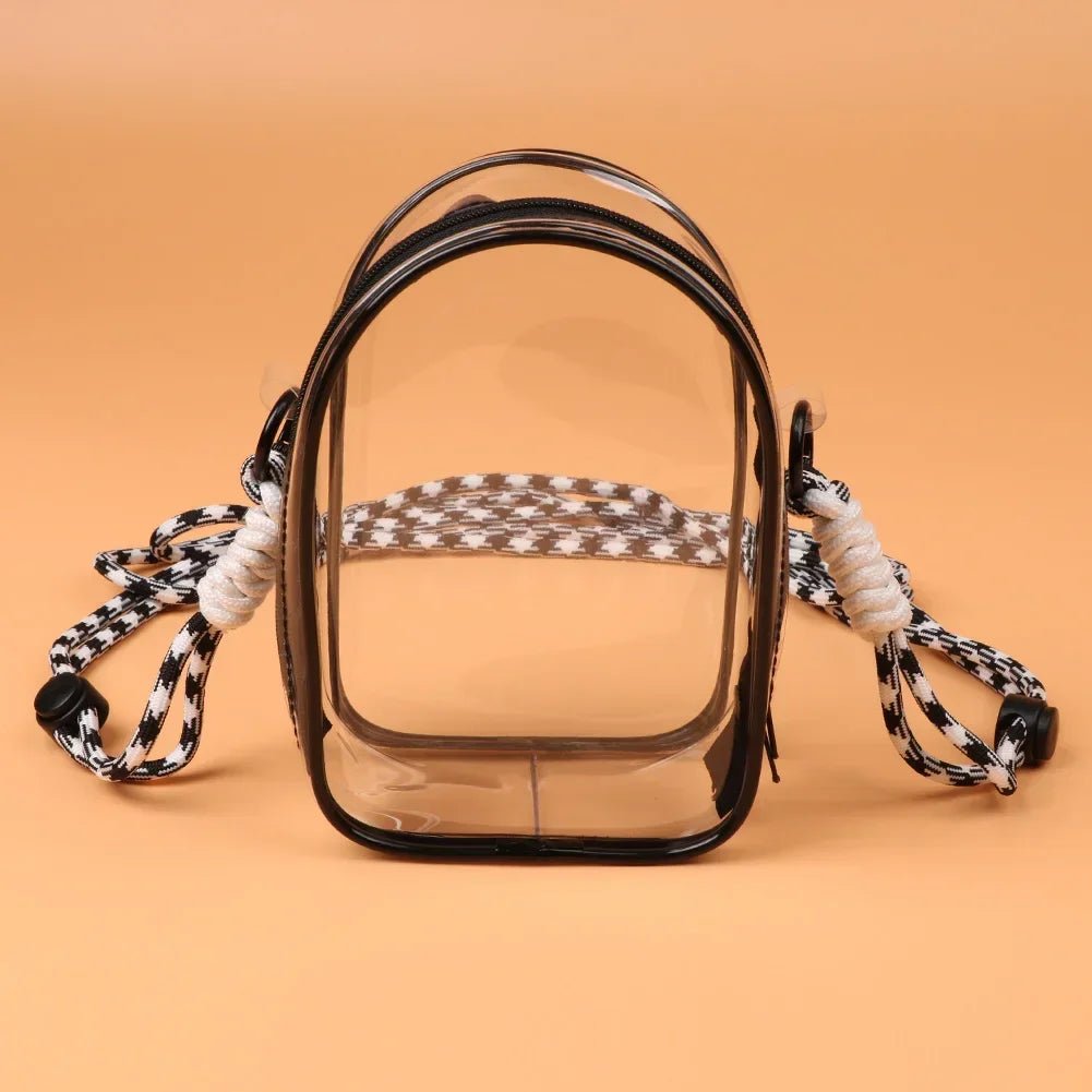 Funda Protectora para Labubu 15cm - PVC Antipolvo Sitting Party - Huellitas de Vida