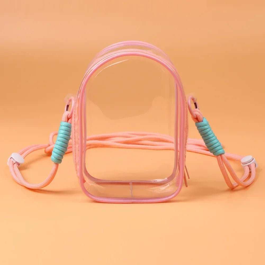 Funda Protectora para Labubu 15cm - PVC Antipolvo Sitting Party - Huellitas de Vida