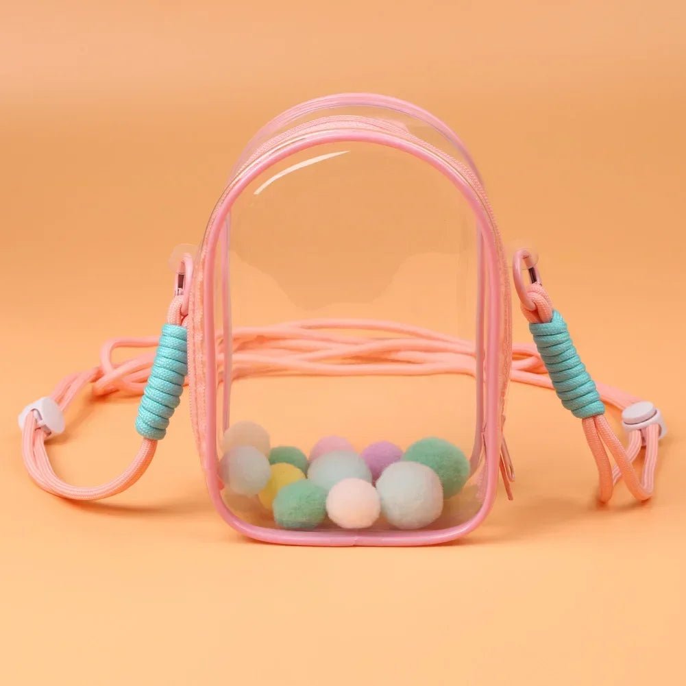 Funda Protectora para Labubu 15cm - PVC Antipolvo Sitting Party - Huellitas de Vida