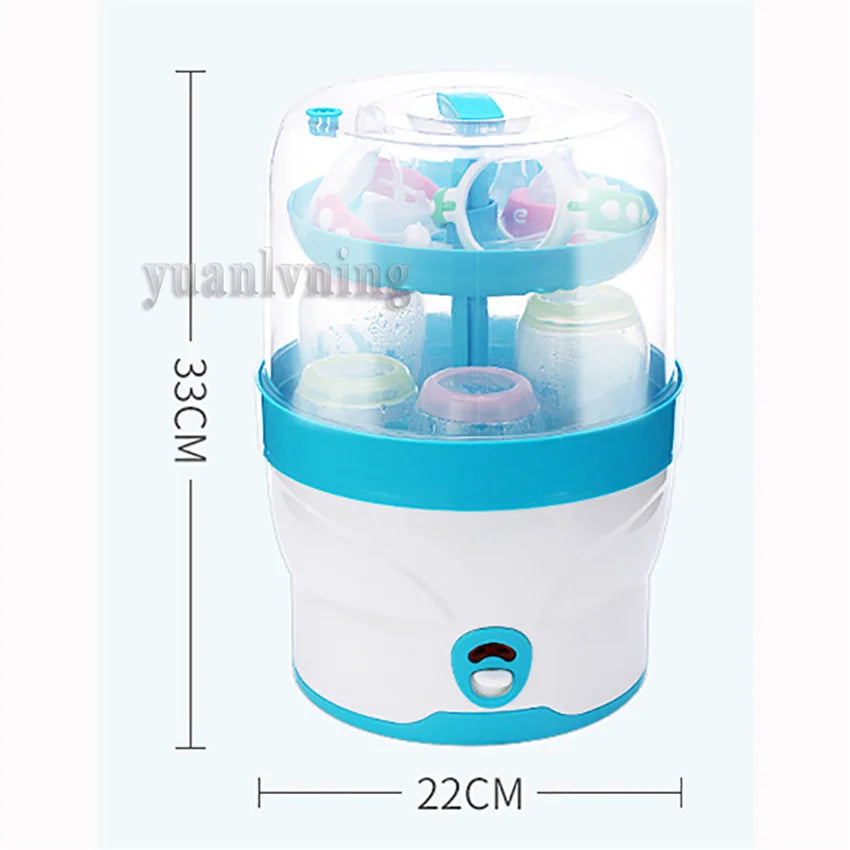 Esterilizador de Biberones Profesional - Apagado Automático Gran Capacidad - Huellitas de Vida