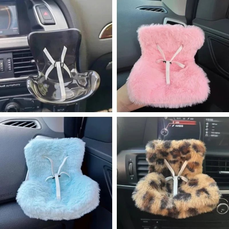Asiento Aromático Labubu para Coche - Decoración Salida de Aire 15-17cm - Huellitas de Vida