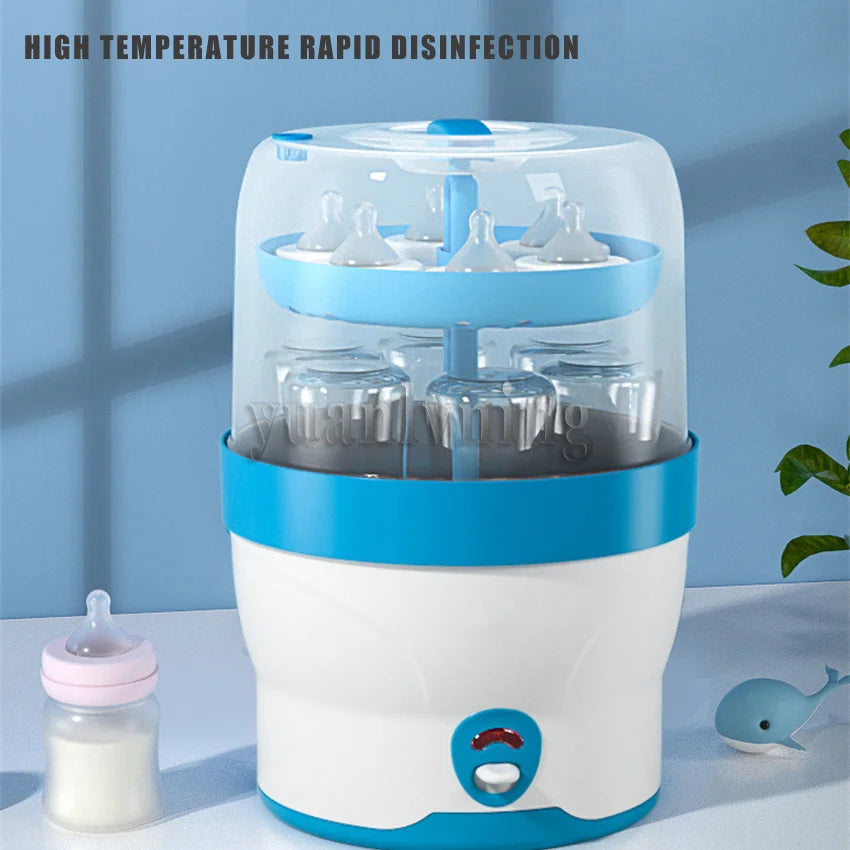 Esterilizador de Biberones Profesional - Apagado Automático Gran Capacidad - Huellitas de Vida