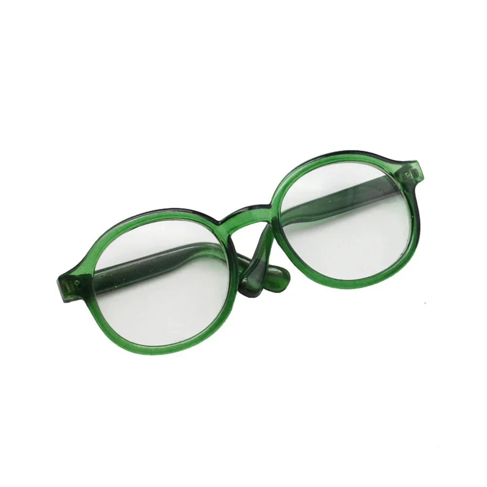 Gafas Transparentes para Labubu 6.5cm - BJD Plástico Sunglasses Universal - Huellitas de Vida