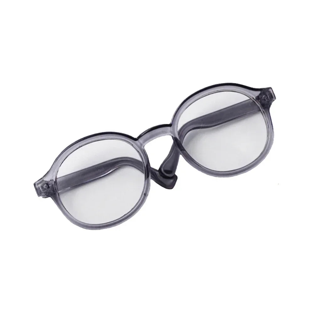 Gafas Transparentes para Labubu 6.5cm - BJD Plástico Sunglasses Universal - Huellitas de Vida