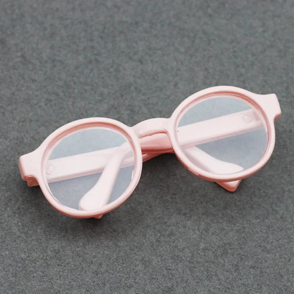 Gafas Transparentes para Labubu 6.5cm - BJD Plástico Sunglasses Universal - Huellitas de Vida
