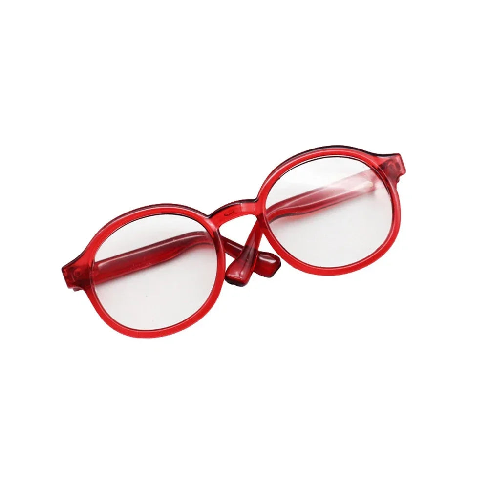 Gafas Transparentes para Labubu 6.5cm - BJD Plástico Sunglasses Universal - Huellitas de Vida