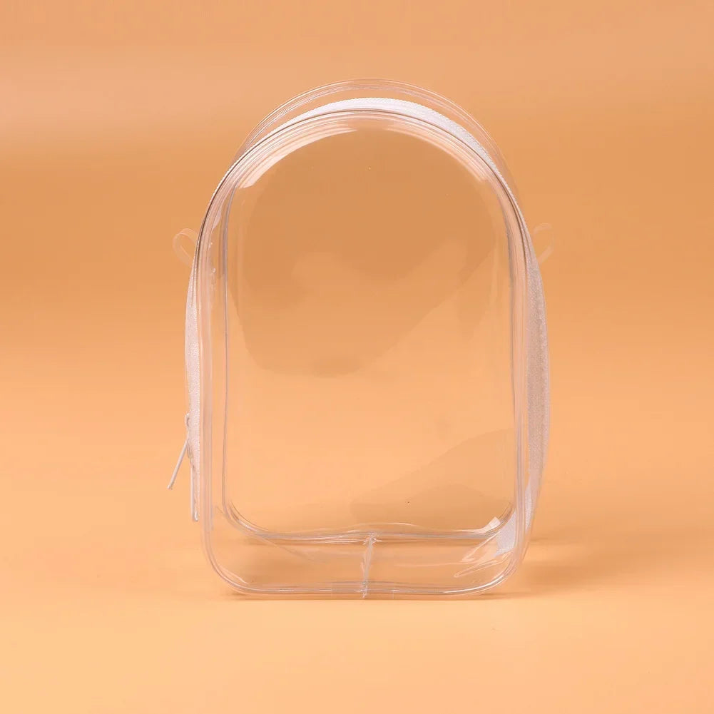 Funda Protectora para Labubu 15cm - PVC Antipolvo Sitting Party - Huellitas de Vida