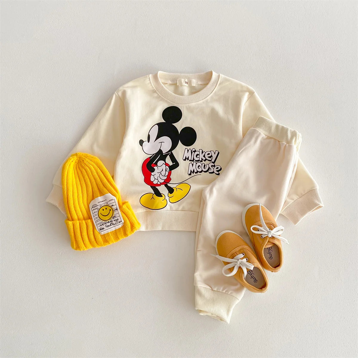 Conjunto Deportivo Mickey Mouse Niños - Sudadera y Pantalón Disney 2 Piezas