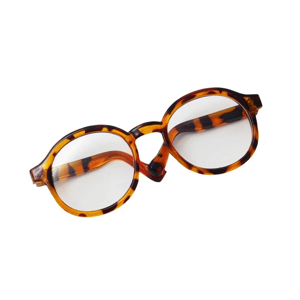 Gafas Transparentes para Labubu 6.5cm - BJD Plástico Sunglasses Universal - Huellitas de Vida