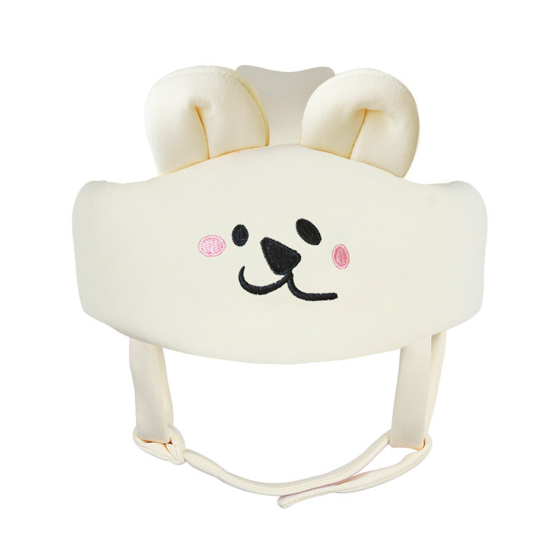 Gorro Protector de Cabeza para Bebé - Malla Transpirable Anti-Caídas - Huellitas de Vida