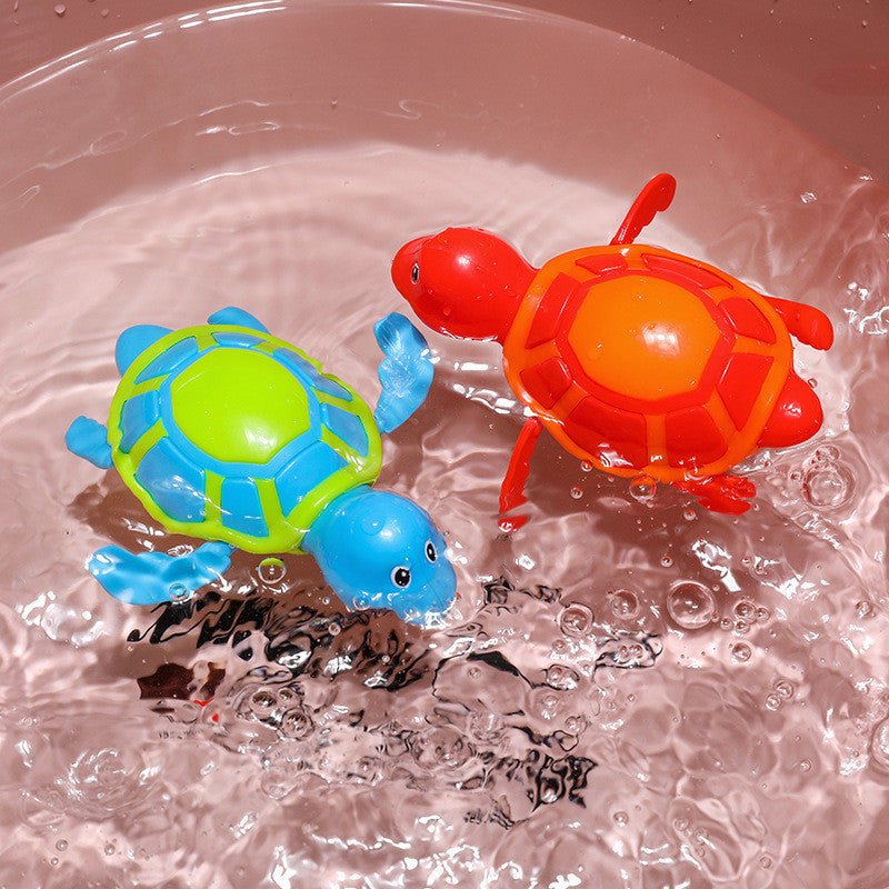 Juguete de Baño Tortuga Nadadora - Diversión Acuática para Bebés - Huellitas de Vida