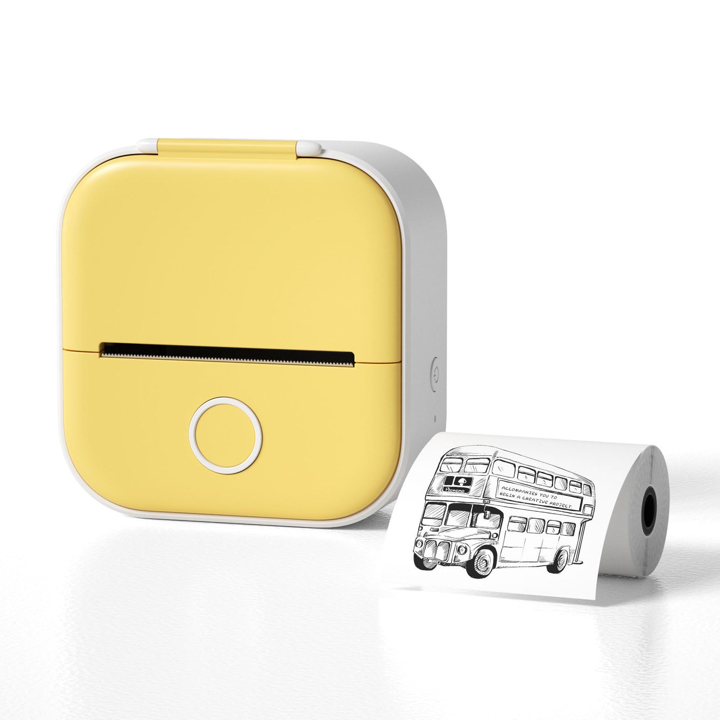 Impresora Térmica Portátil Mini - Impresora Etiquetas Bluetooth Estudiantes - Huellitas de Vida