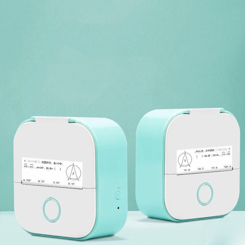 Impresora Térmica Portátil Mini - Impresora Etiquetas Bluetooth Estudiantes - Huellitas de Vida