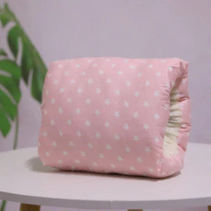 Cojín de lactancia ajustable para brazo – Algodón suave y lavable - Huellitas de Vida
