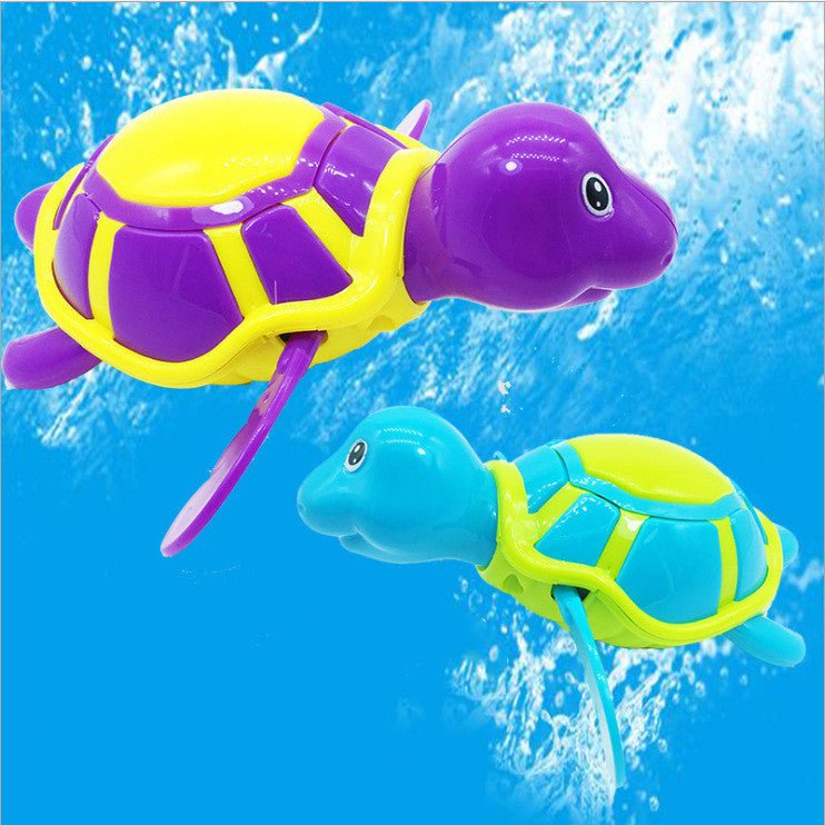 Juguete de Baño Tortuga Nadadora - Diversión Acuática para Bebés - Huellitas de Vida