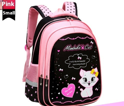 Mochila Escolar Infantil Gatito Vuelta al Cole - Diseño Adorable para Niños - Huellitas de Vida