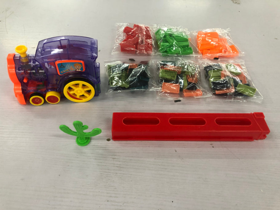 Tren Puzzle de Madera Educativo - Juguete Didáctico para Niños - Huellitas de Vida