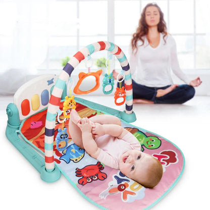 Gimnasio Musical para Bebés con Pedales y Piano – Juguete de Estimulación Temprana - Huellitas de Vida