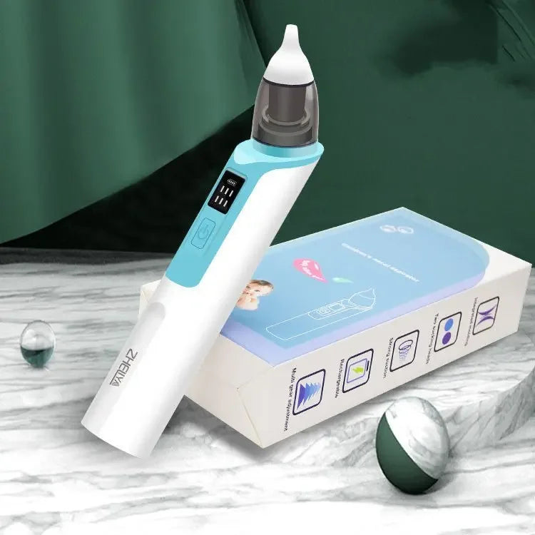 Aspirador Nasal Eléctrico Bebé - Limpieza Segura y Eficaz - Huellitas de Vida