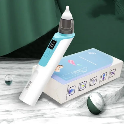 Aspirador Nasal Eléctrico Bebé - Limpieza Segura y Eficaz - Huellitas de Vida
