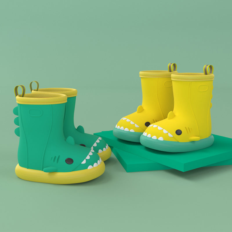 🦈 Botas de Lluvia para Niños "Shark Attack" – Diversión a Prueba de Charcos! - Huellitas de Vida