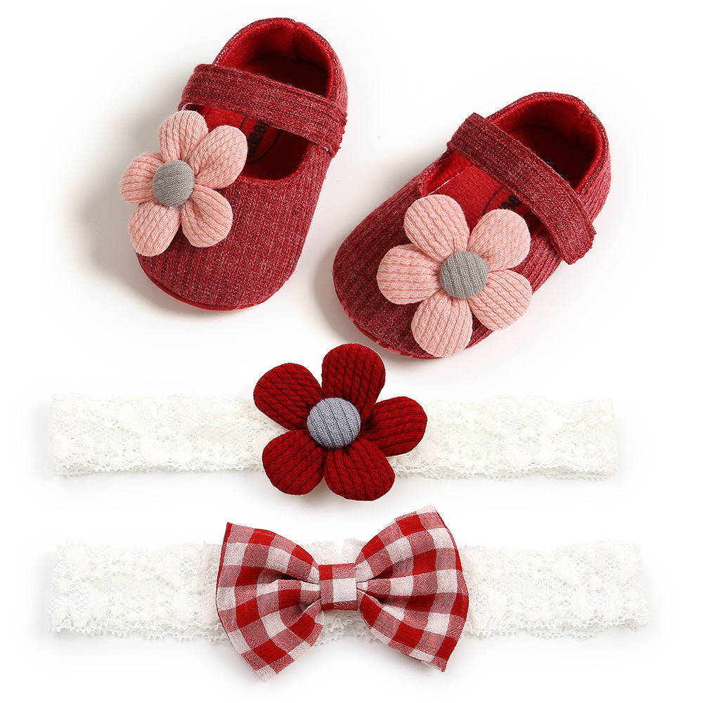 Zapatos Suela Blanda Bebé - Calzado Princesa Primeros Pasos - Huellitas de Vida