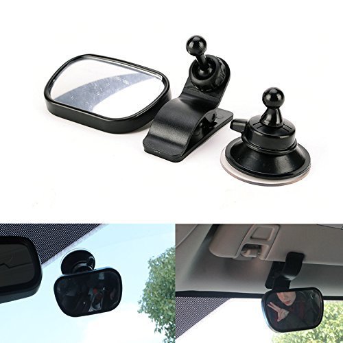 Espejo Retrovisor de Seguridad para Bebé en Coche - Vigilancia Total - Huellitas de Vida