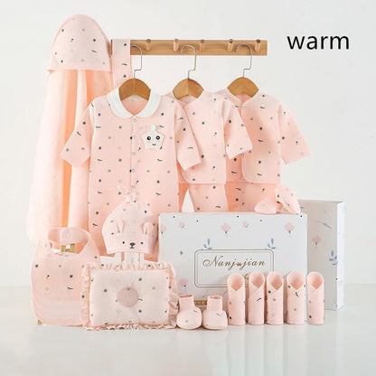 Conjunto Ropa Fina Recién Nacido - Caja Regalo 24 Piezas Bebé - Huellitas de Vida