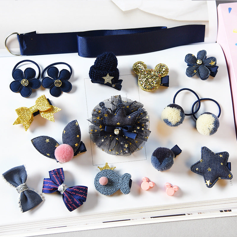 Set Accesorios Cabello Niñas - Diademas y Lazos Infantiles Cómodos - Huellitas de Vida