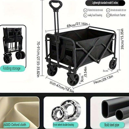 Carrito Multiusos con Ruedas - Organizador Móvil para Hogar - Huellitas de Vida