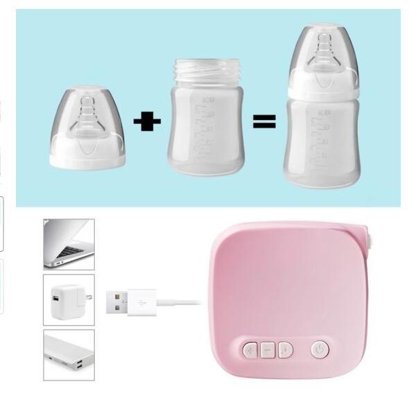Extractor Leche Eléctrico USB - Sacaleches Automático Cómodo | Huellitas de Vida - Huellitas de Vida