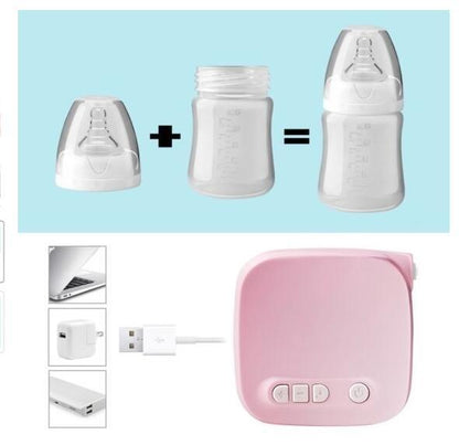Extractor Leche Eléctrico USB - Sacaleches Automático Cómodo | Huellitas de Vida - Huellitas de Vida