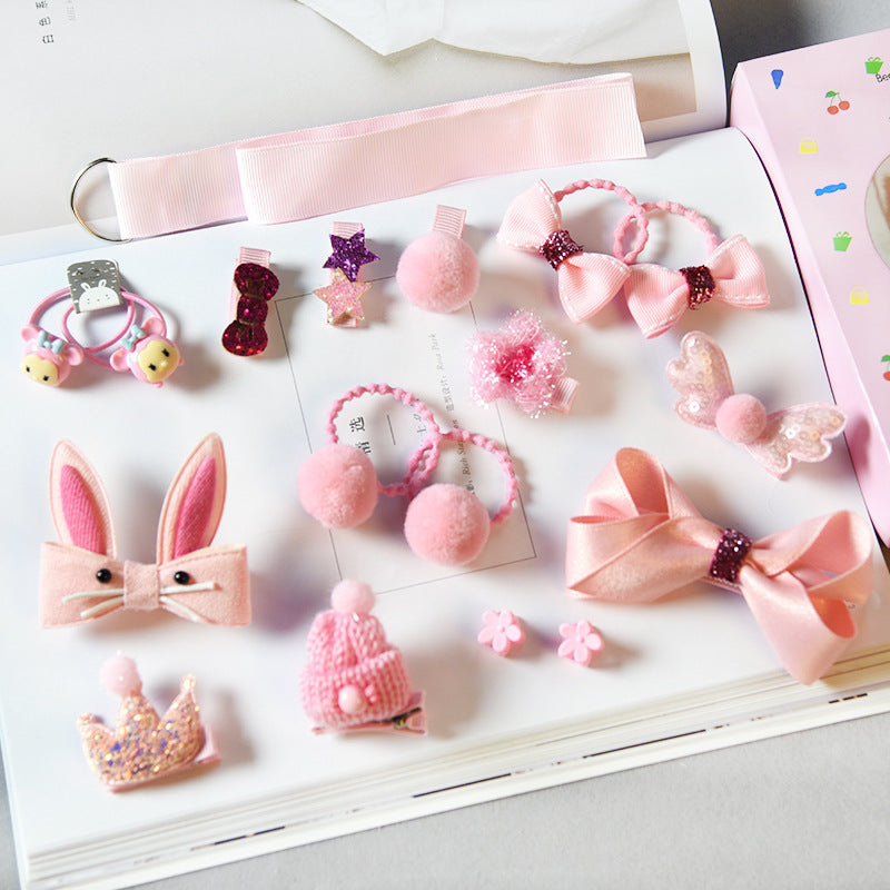 Set Accesorios Cabello Niñas - Diademas y Lazos Infantiles Cómodos - Huellitas de Vida