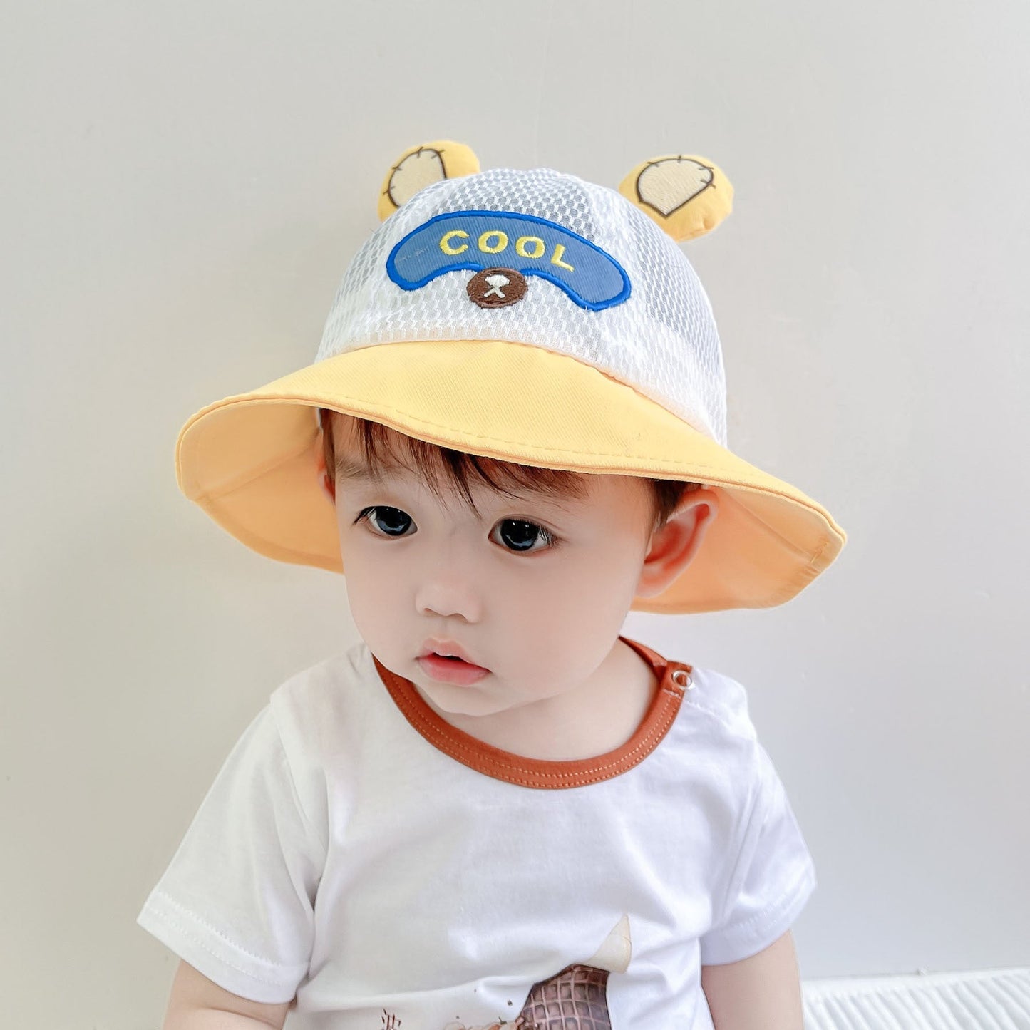 Sombrero Pescador Infantil - Protección Solar Transpirable Niños - Huellitas de Vida