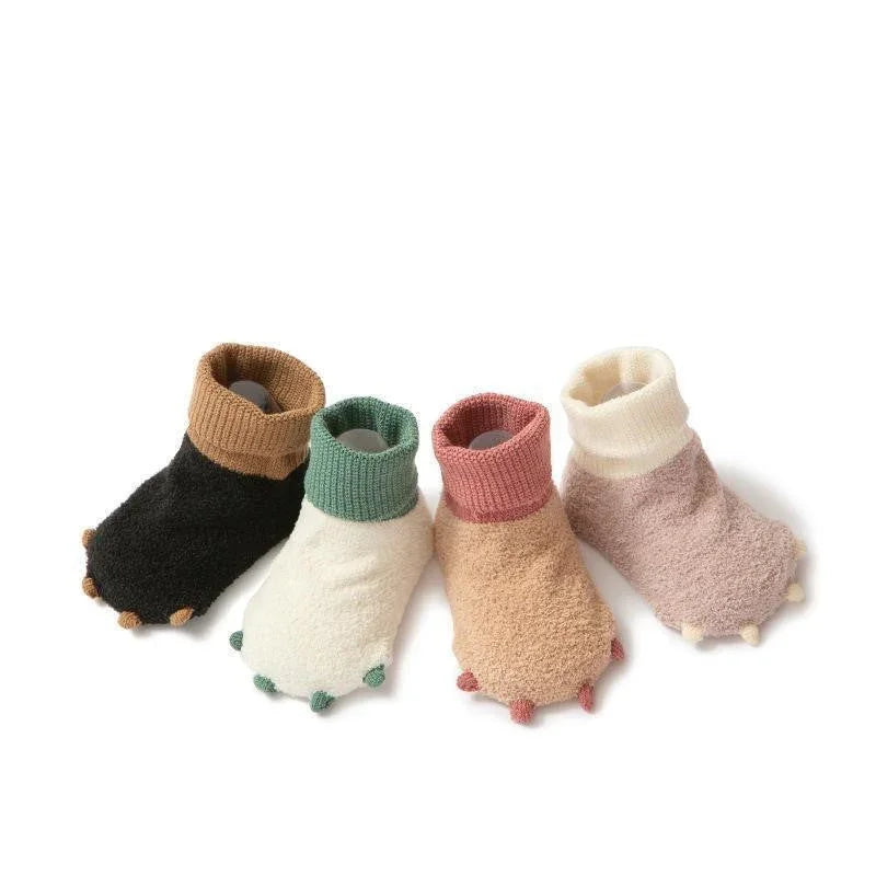 Calcetines Infantiles Antideslizantes de Dibujos | Cálidos y Seguros - Huellitas de Vida