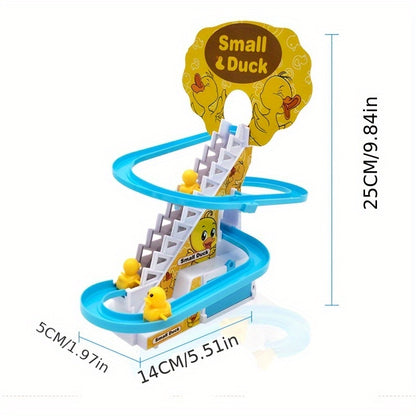 Juguete Escalera Eléctrica Patos Musicales 3+ Años - Escalera Motorizada Interactiva