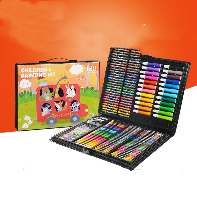 Set Rotuladores Acuarela Dibujo Vuelta al Cole - Material Artístico Completo - Huellitas de Vida