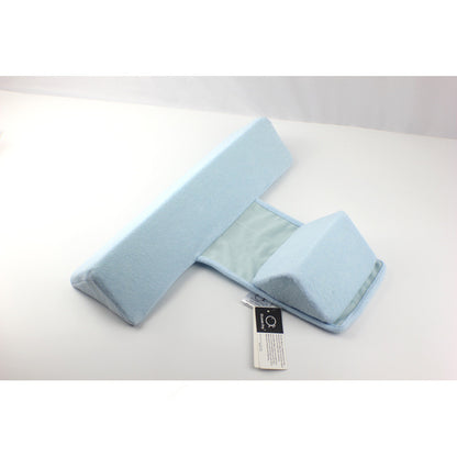 Almohada Posicionadora Bebé - Cojín Lateral Descanso Seguro Recién Nacido - Huellitas de Vida
