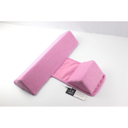 Almohada Posicionadora Bebé - Cojín Lateral Descanso Seguro Recién Nacido - Huellitas de Vida