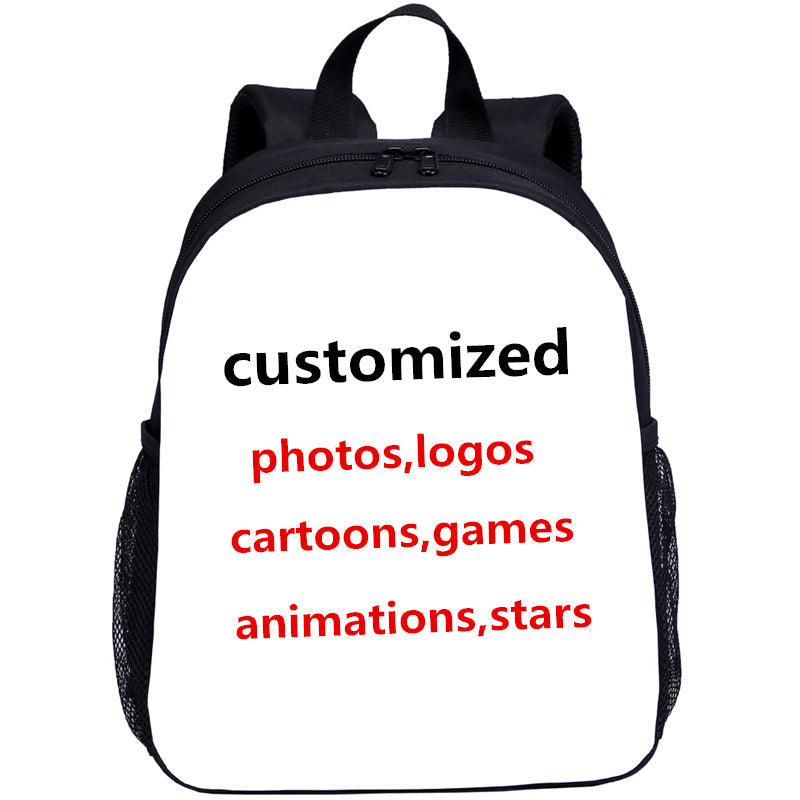 Mochila Escolar Personalizable para Niños - Bolsa Colegio Infantil - Huellitas de Vida
