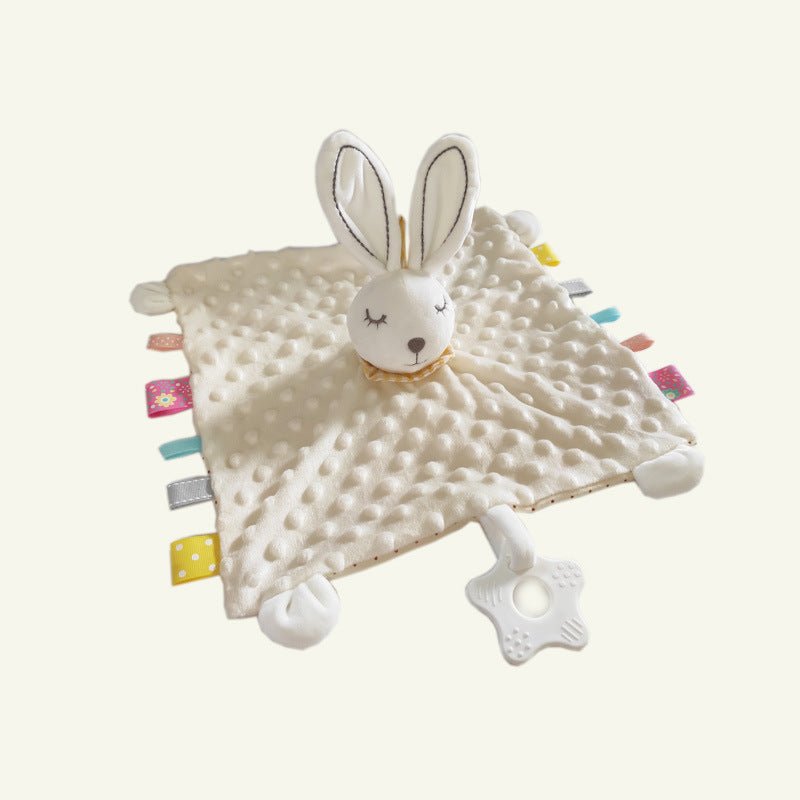 Manta Apego Bebé Animales - Peluche Consolador Suave Infantil - Huellitas de Vida