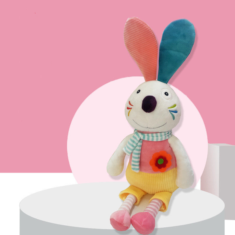 Manta Apego Bebé Animales - Peluche Consolador Suave Infantil - Huellitas de Vida